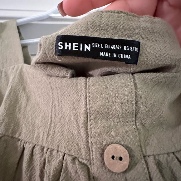 Army Green Top - Picture 3 of 3